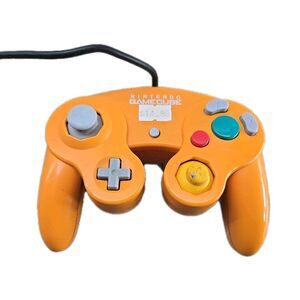 Official Nintendo Spice Orange GameCube Controller OEM (DOL-003) Original